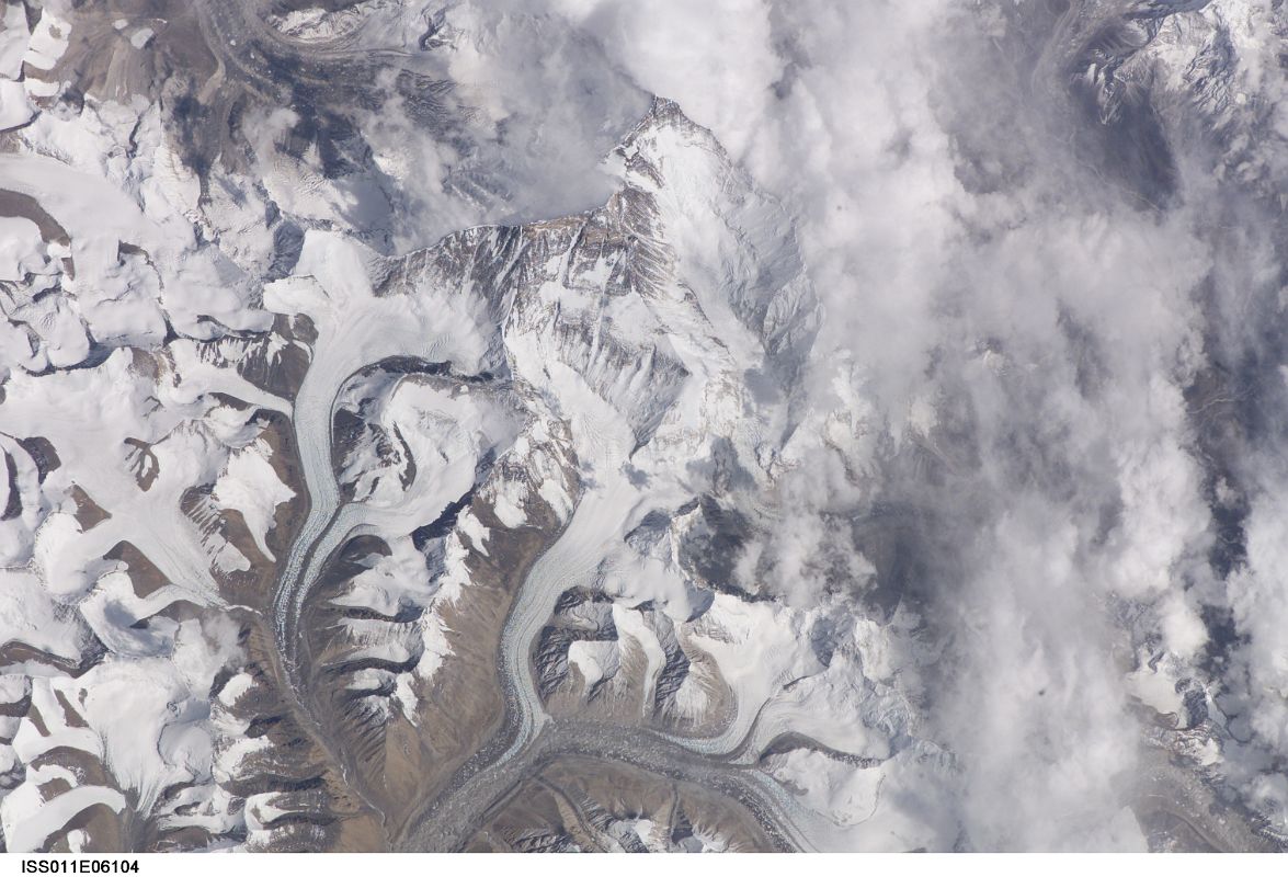 Nasa Everest From North ISS011-E-6104